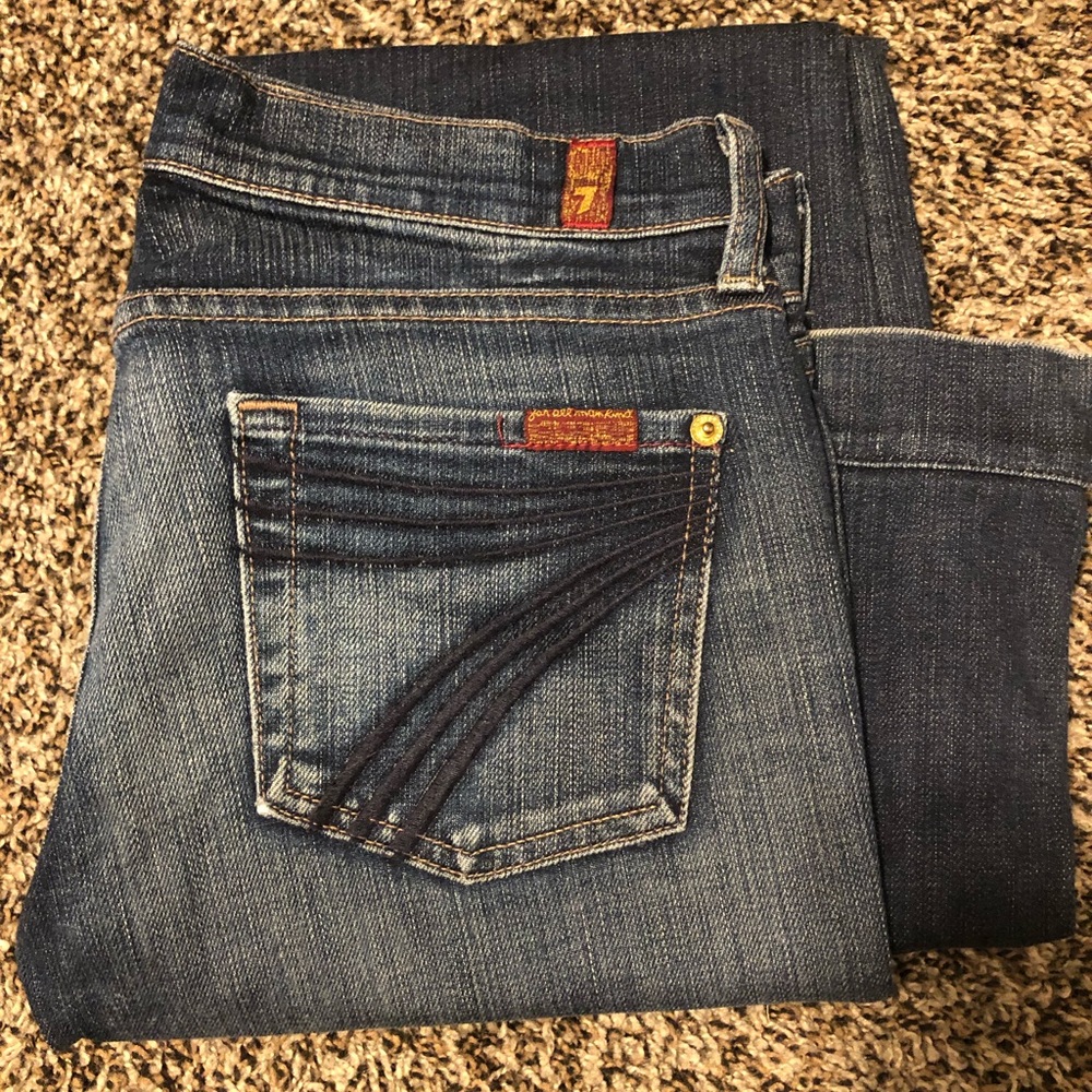 7FAM Dojo Jeans Size 26